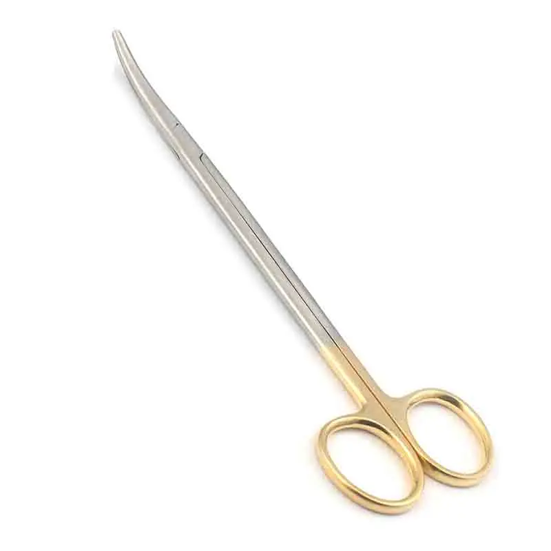 Metzenbaum Ножницы с tc вставкой прямые и изогнутые тупые медицинские хирургические ножницы