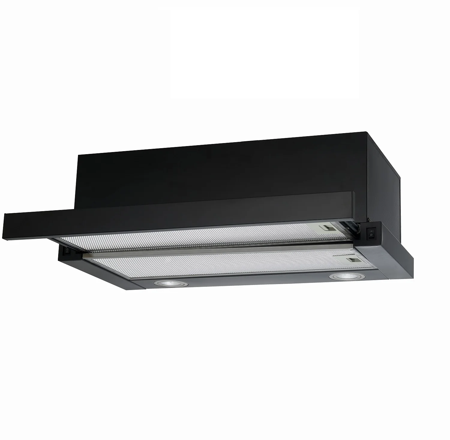 
600mm Under Cabinet Slide Out Type Telescopic Kitchen Range Hood 