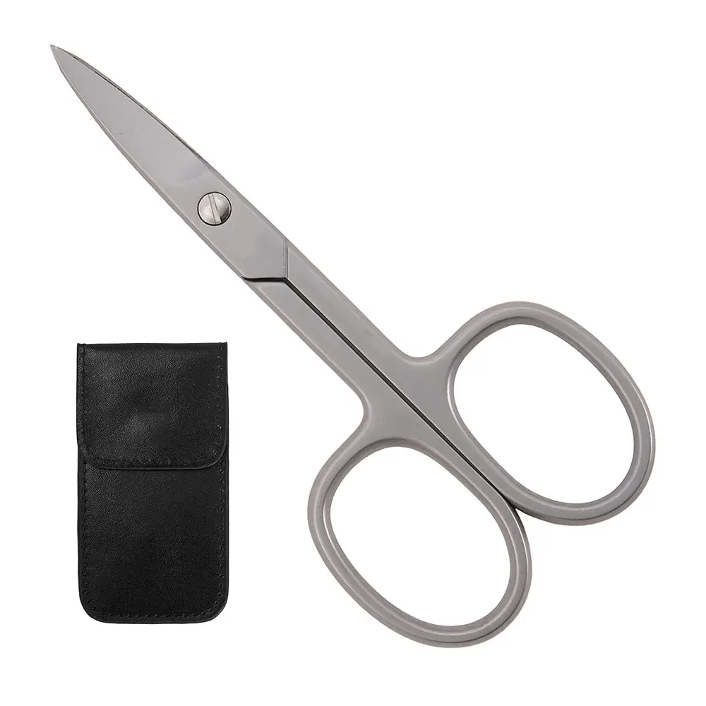 Качественные ножницы для ногтей из нержавеющей стали с футляром для маникюра и педикюра