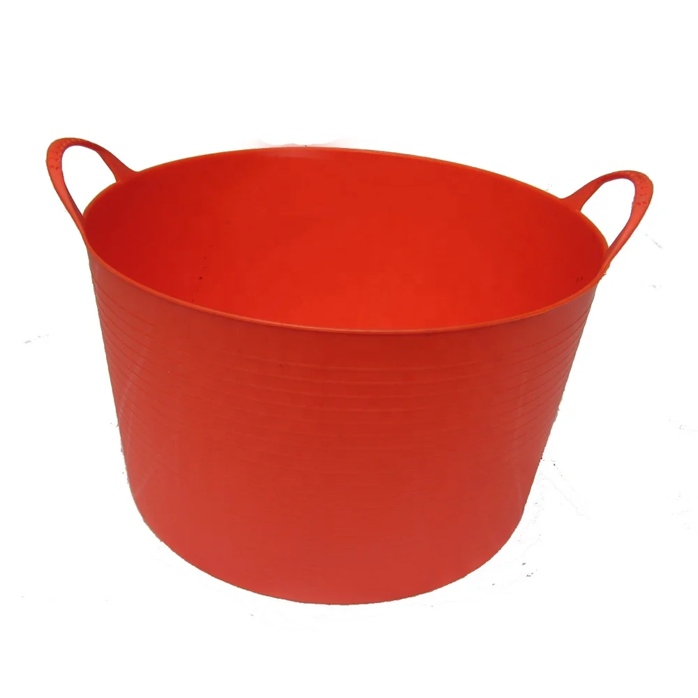 garden bucket,plastic bucket,flexible pail plastic trough,REACH