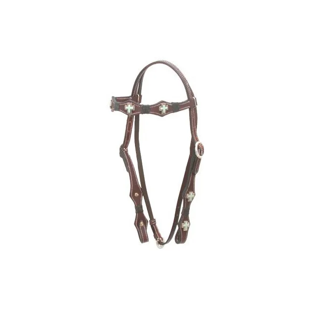 Tooled Leather Headstall