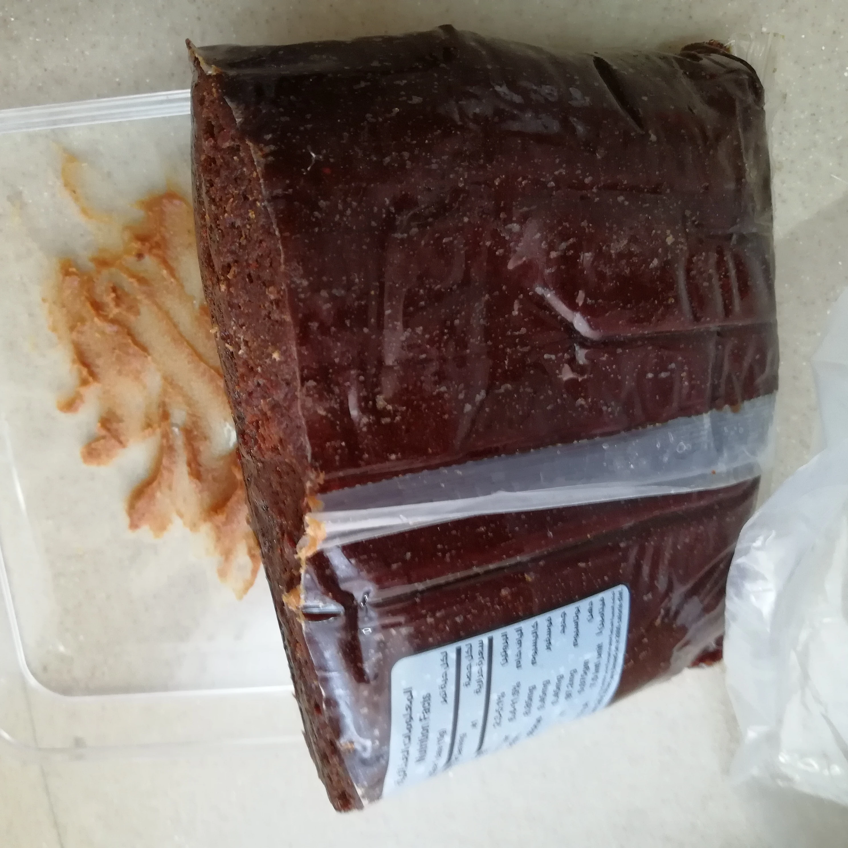 Dates Paste for energy bars and snacks