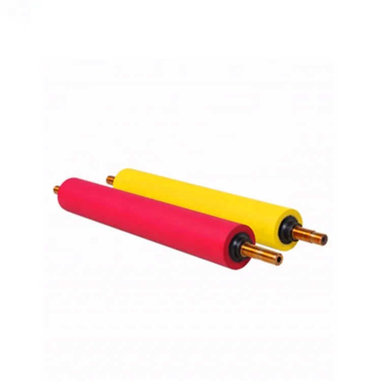 Mask machine parts rubber rollers plastic film machinery high quality rubber products