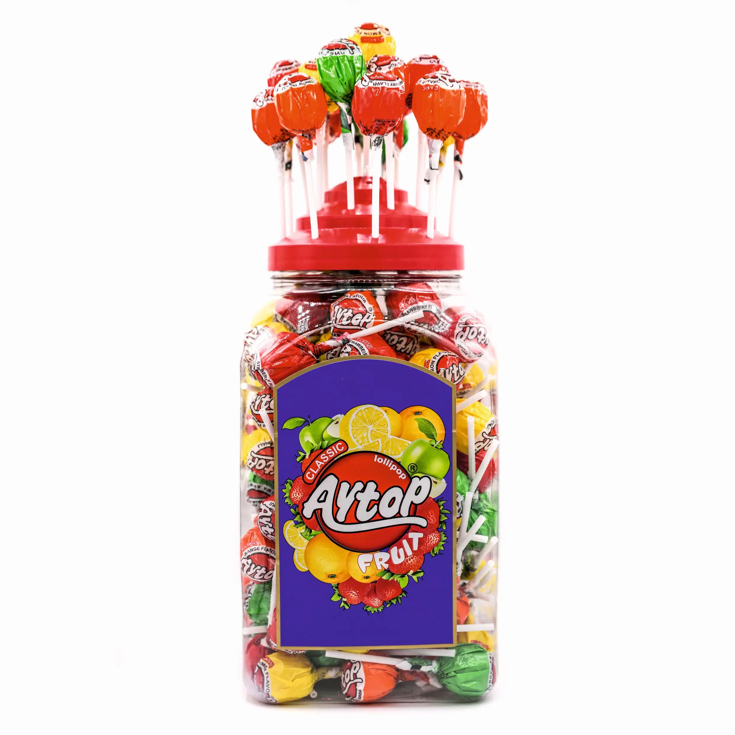 
HOT SALE -- AYTOP FRUITY LOLLIPOPS -- READY FOR SHIPMENT 