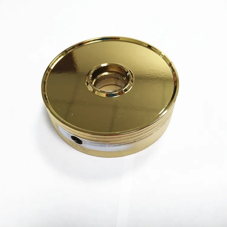 CNC Turning PVD gold mirror Aluminum Alloy Tire Core mandrel  For Electric Skateboard Car