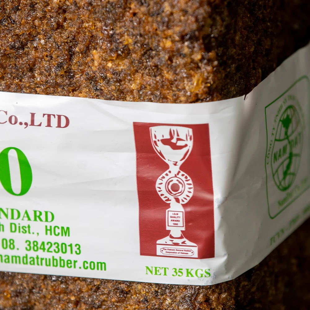  High quality TSR 10 Natural Raw material Rubber With Brown color From Vietnam