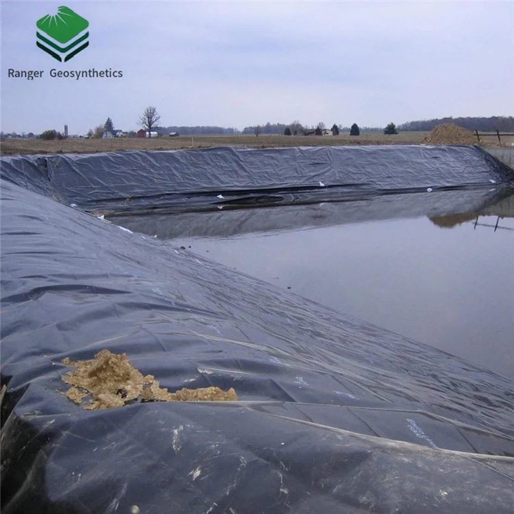 Hdpe лист для подкладки пруда, форт для рыбы, креветочная ферма, hdpe ПВХ геомембрана