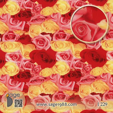 CHENG FENG-CHIH Хуэй I110 цветочными узорами PVA вода трансферная печать пленки гидрографика толщина 30um/40um