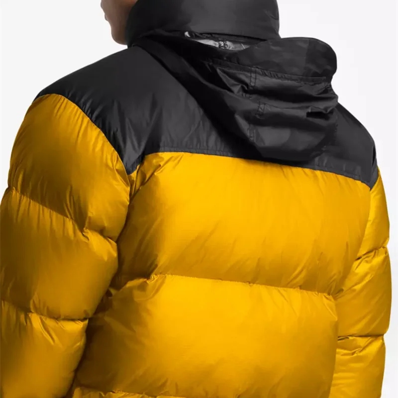 FIVEOCEANS 2020AW OEM High Quality mens Front Zip Up cropped winter 700 fill puffer jacket short 90% goose down jacket