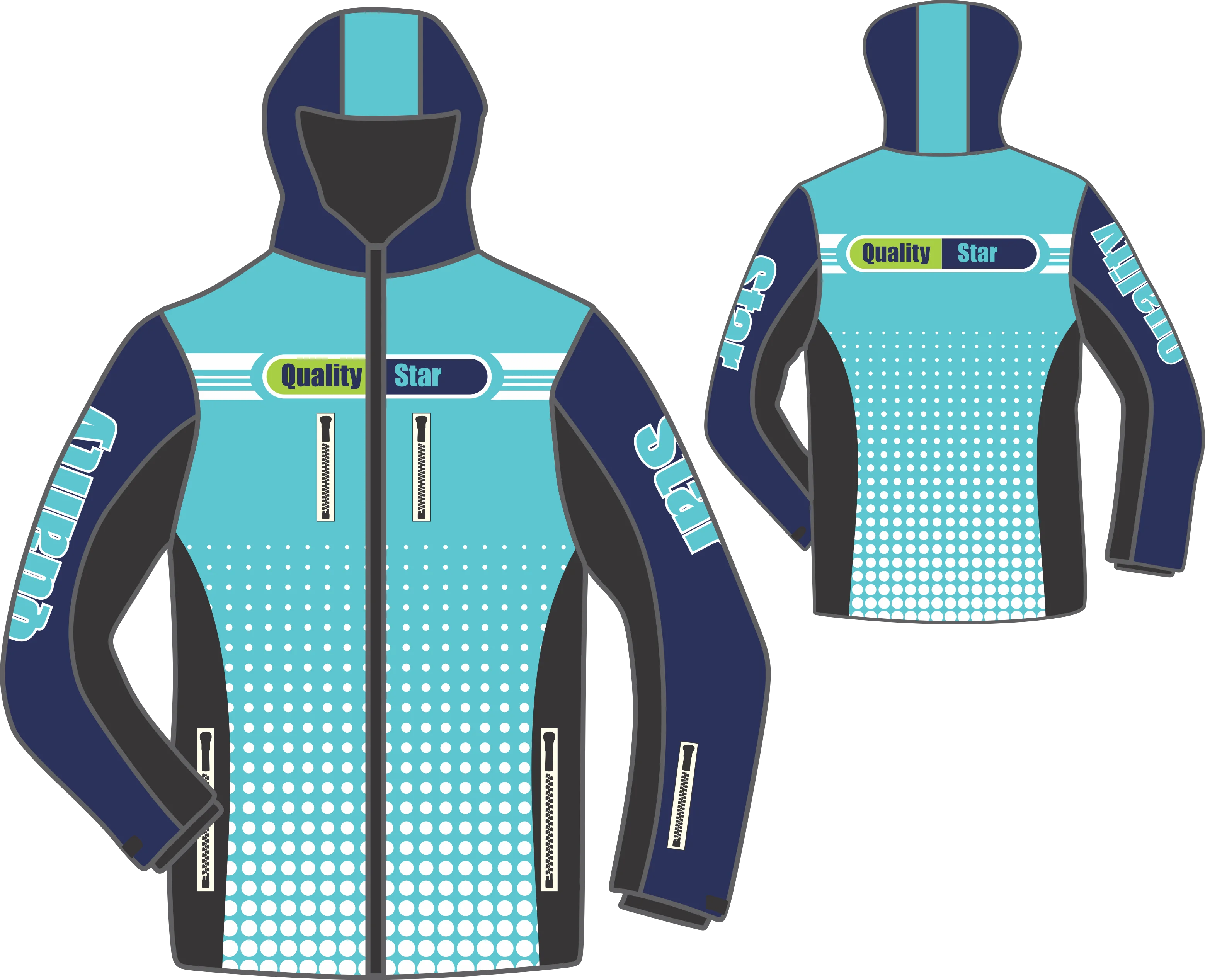 Best Quality Unisex Ski & Skating Jacket Custom Design 100% Waterproof Nylon 10/10 Performance Rating Breathable Extra Zipper