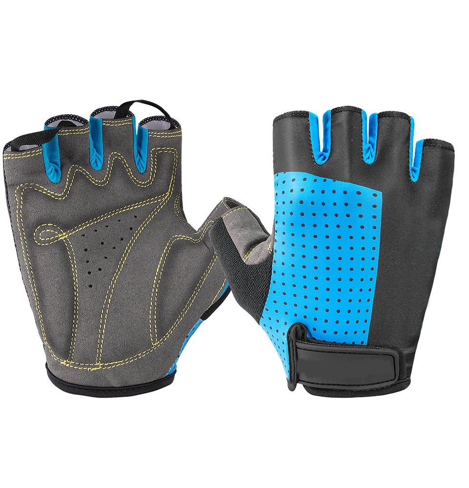 Good Quality Custom Fingerless Mens Womens Shock Absorbing Bike Gloves Cycling Bicycle Balance Gloves Manufacturer Pakistan Oem