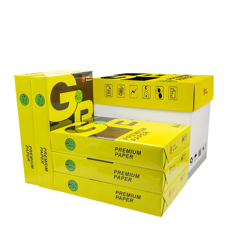 Оригинальная фабрика Double Grad A GB brand office Bond paper Premium 100% Wood Pulp 80gsm белая копировальная бумага A4