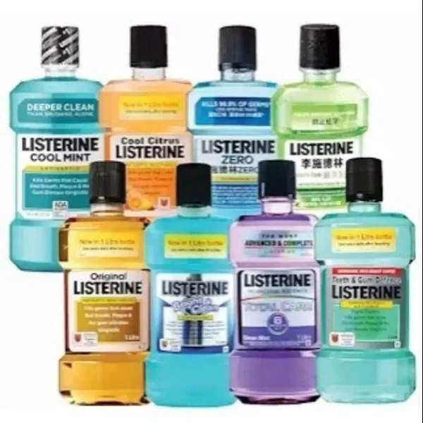 Listerine : Mouthwash :Available In Original / Cool Mint / Burst 2020