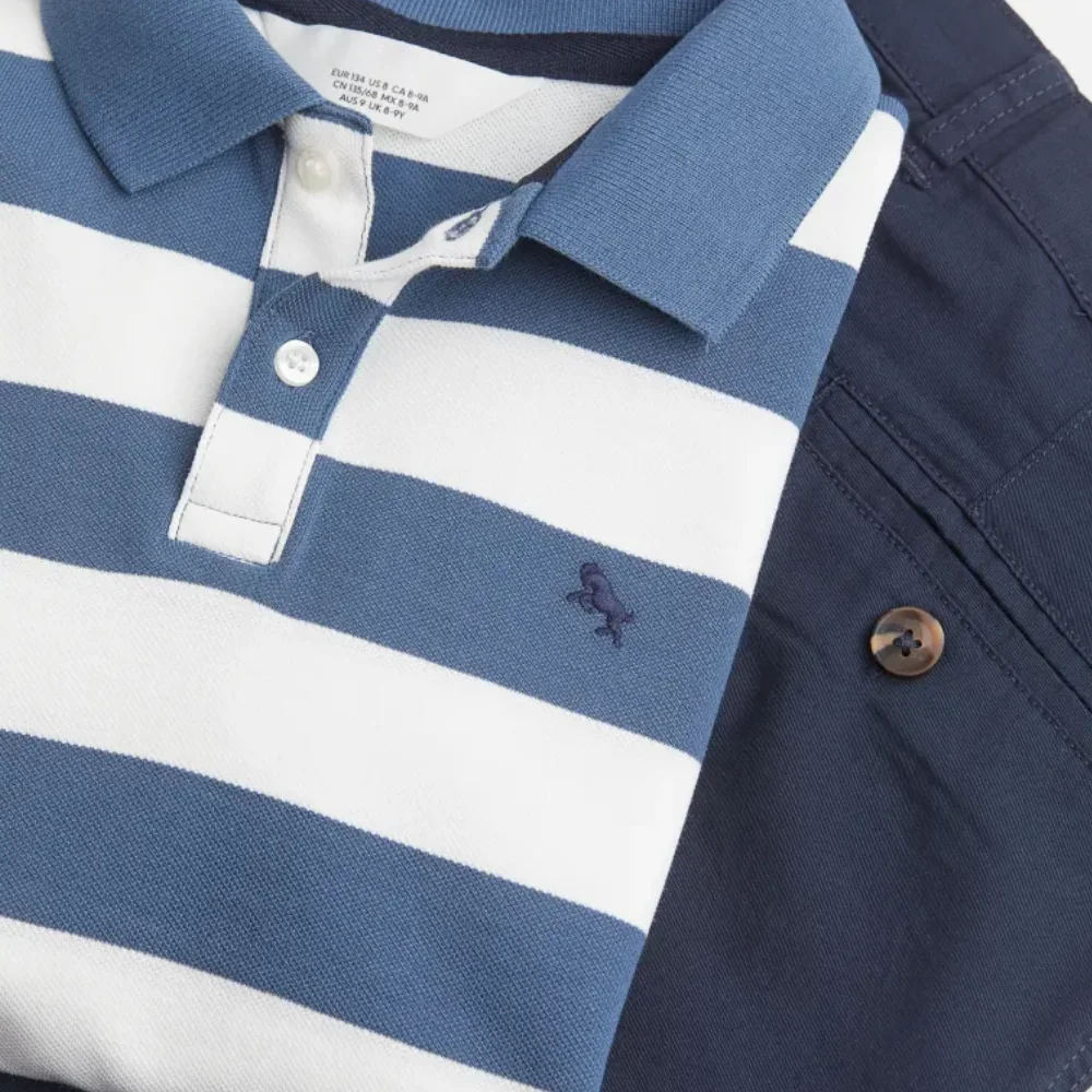 Wholesale Skin Friendly Cotton Baby Boys Polo Shirt Fashion Kids Clothing Plain Children t Shirt Made