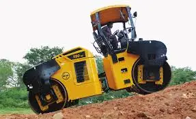 Kubota 10 тонн гидравлический вибрационный Двойной барабанный дорожный каток 990HF 3 тонны дизельный двигатель полная конструкция