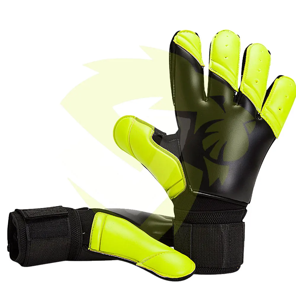 Новые немецкие перчатки для вратаря, перчатки для вратаря с защитой пальцев, утолщенный латекс