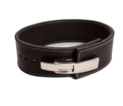 Custom made Weight Lifting Lever Buckle power belt Custom Gym Training Powerlifting cowhide Belt