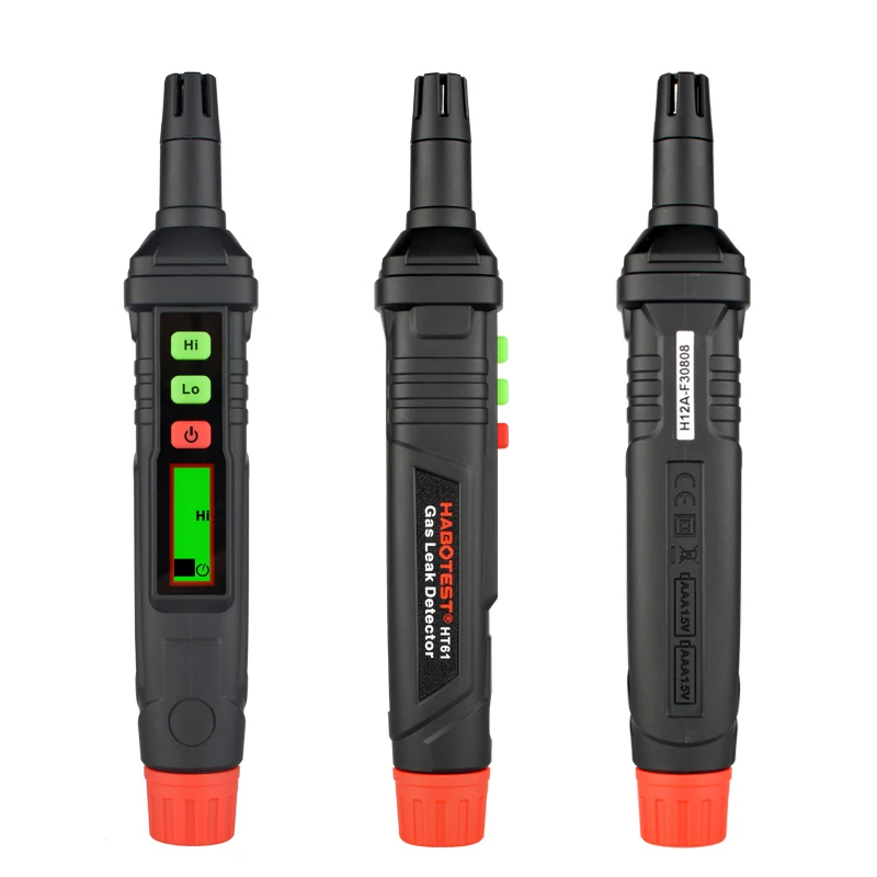EU US Popular Habotest HT61 Mini Digital Home Natural Gas Alarm Leak Detector For Cooking Gas