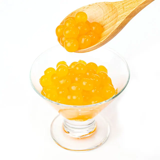 Тайвань хорошее качество зеленое яблоко поппинг Boba Tapioca жемчужные пузырьки чайные принадлежности