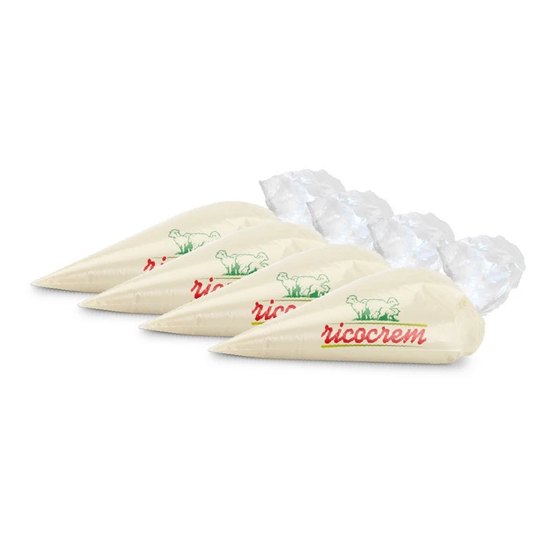 High Quality Made in Italy Flavored Sweet Frozen Sheep Ricotta Cheese Cream Pastry Bag 681gr 4 x box Ready for Export