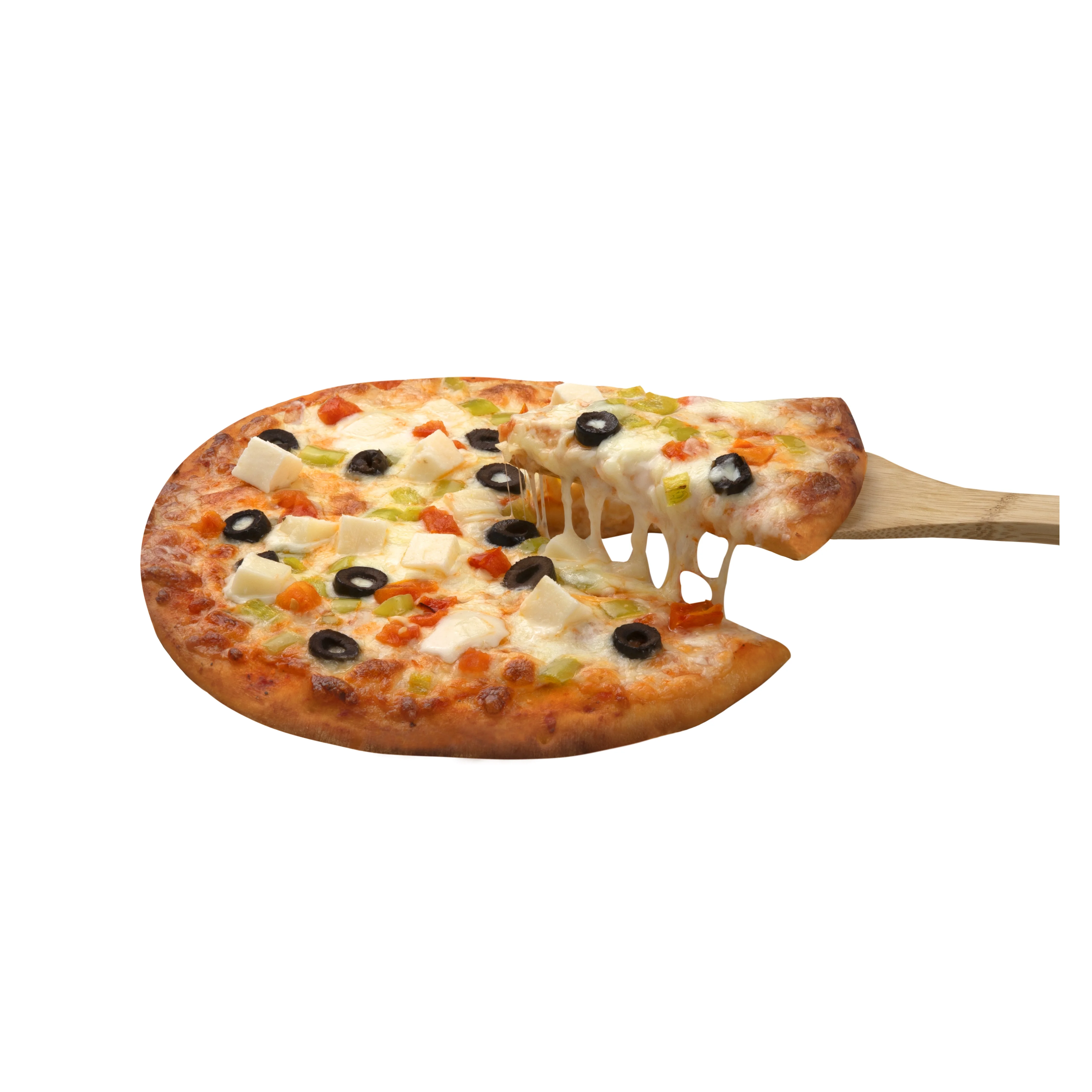 Средиземноморская коробка для пиццы, готовая замороженная пицца-вакуумный пакет для ресторанов и магазинов из Турции