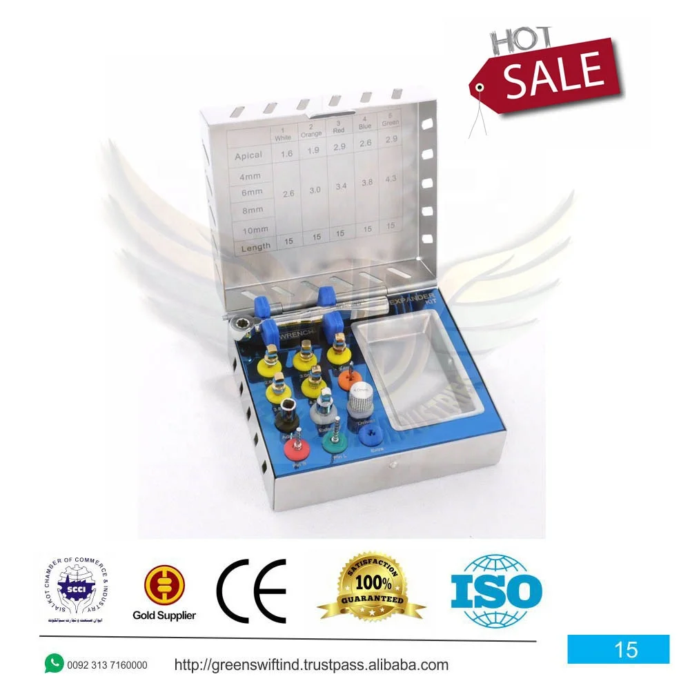 Dental Broken Screw Extractor Remove Implant kit Dental Remover Drill Driver Guide Implant Restoration Tools Kit