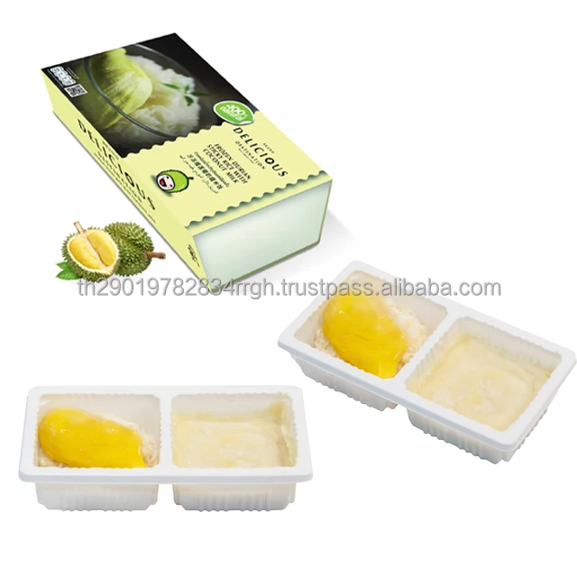 Tasty Carbs Thai Durian No Added Thai Imported Dessert Frozen Durian Sticky Rice with Coconut Milk Sticky Rice (11000002806216)