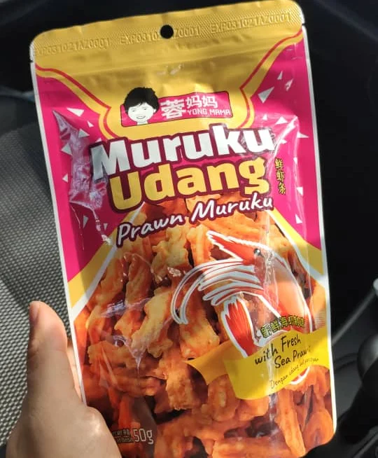 The Prawn Muruku Wholesale Instant Healthy Seafood Prawn Shrimp Snack Crispy Cracker Muruku Kerubuk Keropok Udang