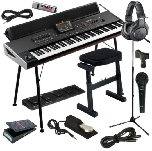 New Korg PA4X 76-Note Professional Arranger / ORIENTAL ORT Arranger Workstation Keyboard with speaker system BUY 2 GET 2