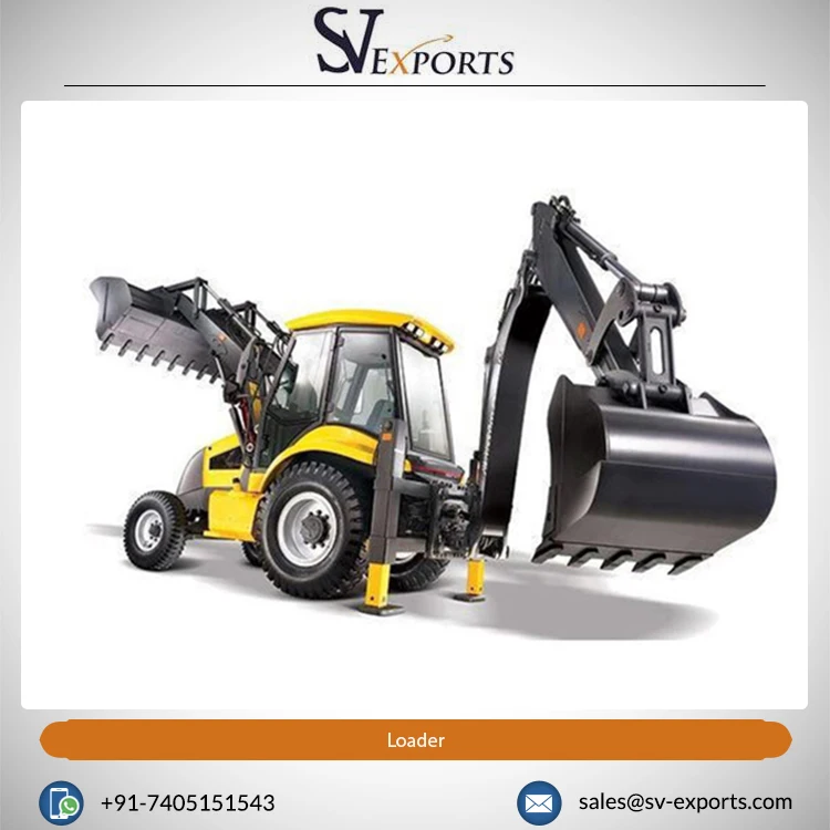 High Quality Mahindra Front Loader Backhoe Excellent Bearing Components Good Price Exporter Multi-Purpose Backhoe Loader India