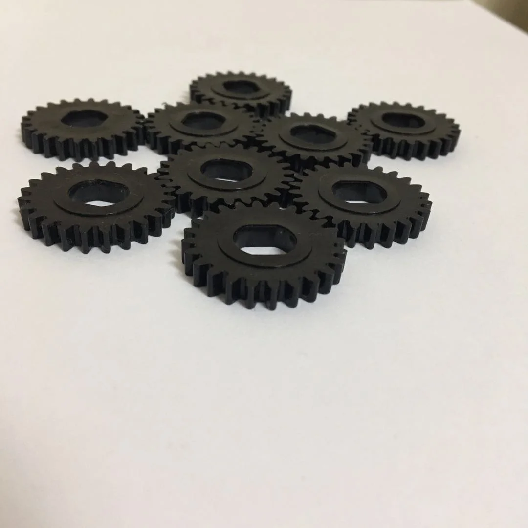 OEM Small Plastic nylon Gears PA6 PA66  moulding injection nylon gear and racks