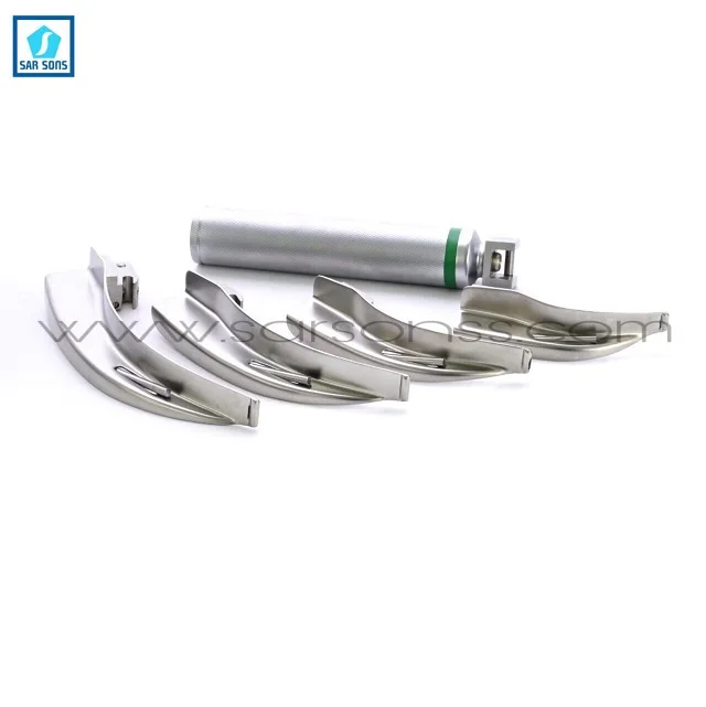 Ларингоскоп Macintosh с 4 лезвиями набор Ларингоскопа основные хирургические инструменты лезвия