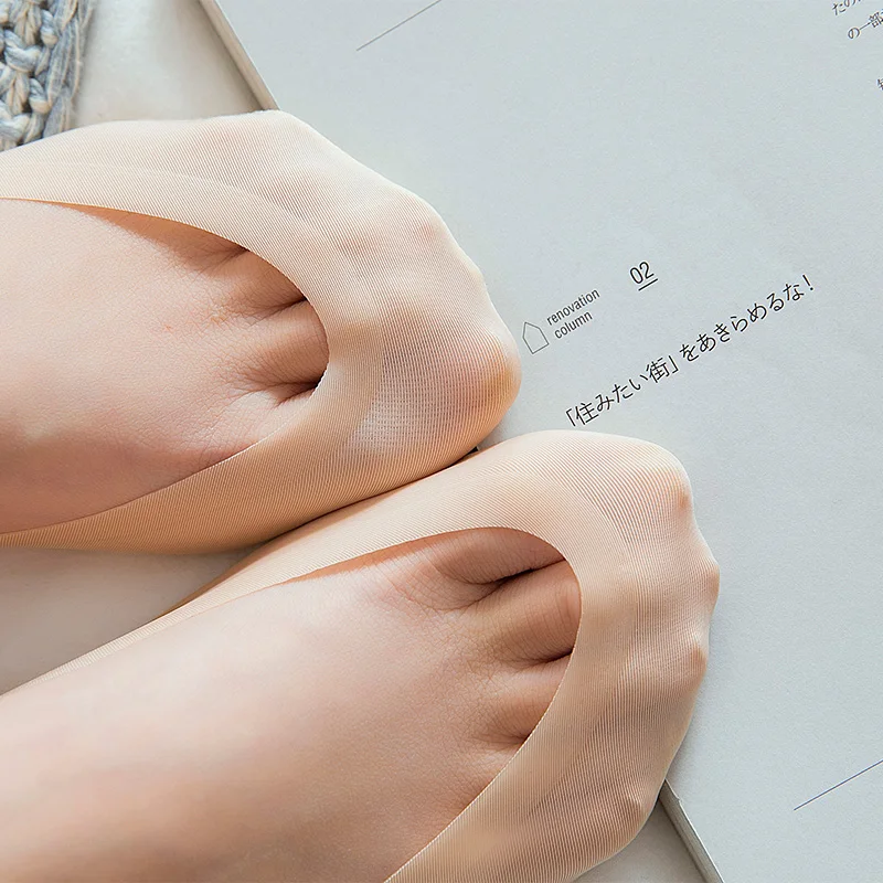 customise colour summer trending ultra low cut no show sox Women Non Slip Cotton Liner hidden Socks Women