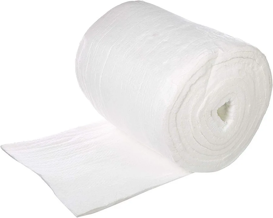 Одеяло из керамического волокна, высокотемпературная изоляция, огнеупорные строительные материалы