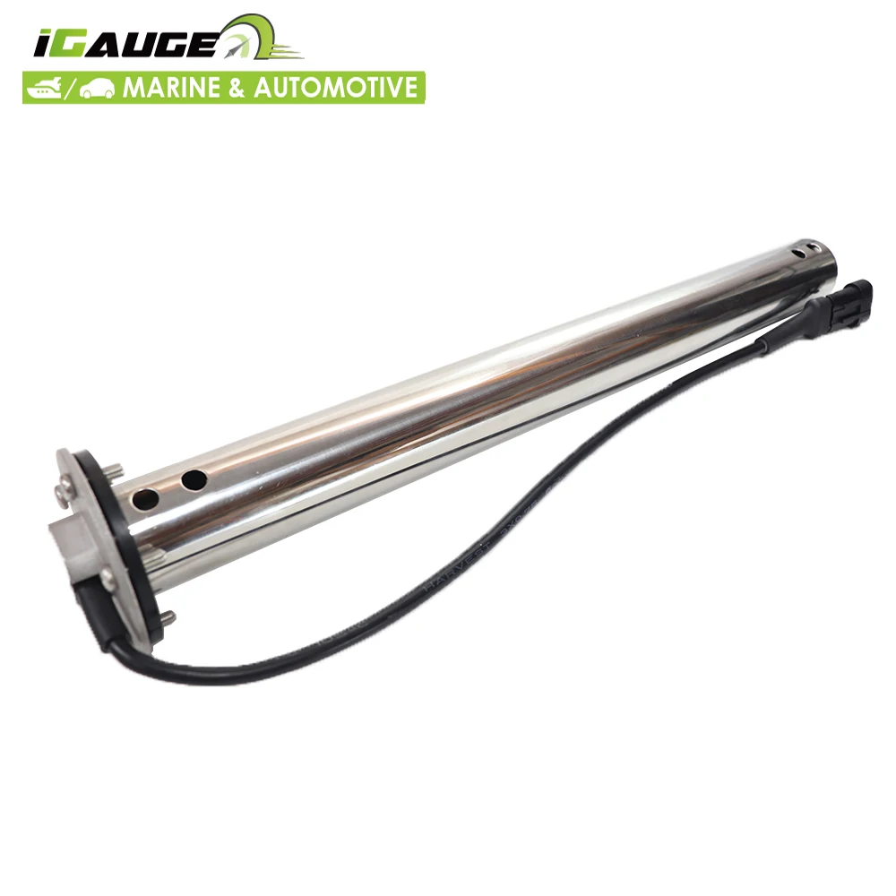 Stainless Steel 300 350 400 450 mm Size 5 Hole Thread  RV Tourist Cruise Wastewater Level Sensor Black Water Sewage Level Sender