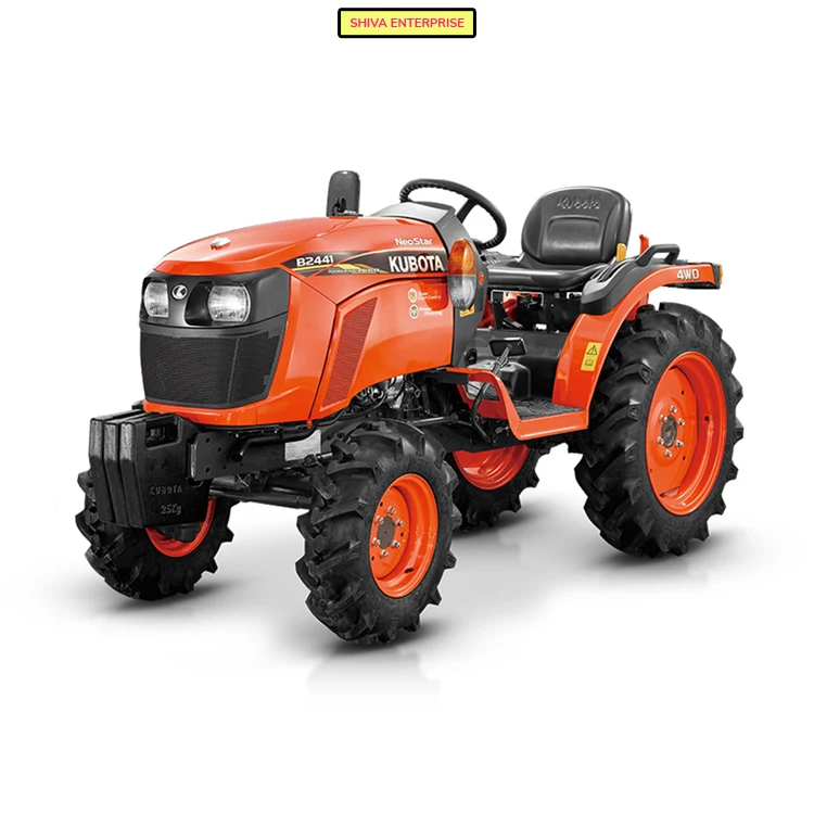 High Accuracy Made in Japan 24 Horsepower Agriculture Grade Kubota B2441 Compact Mini Farm Tractor