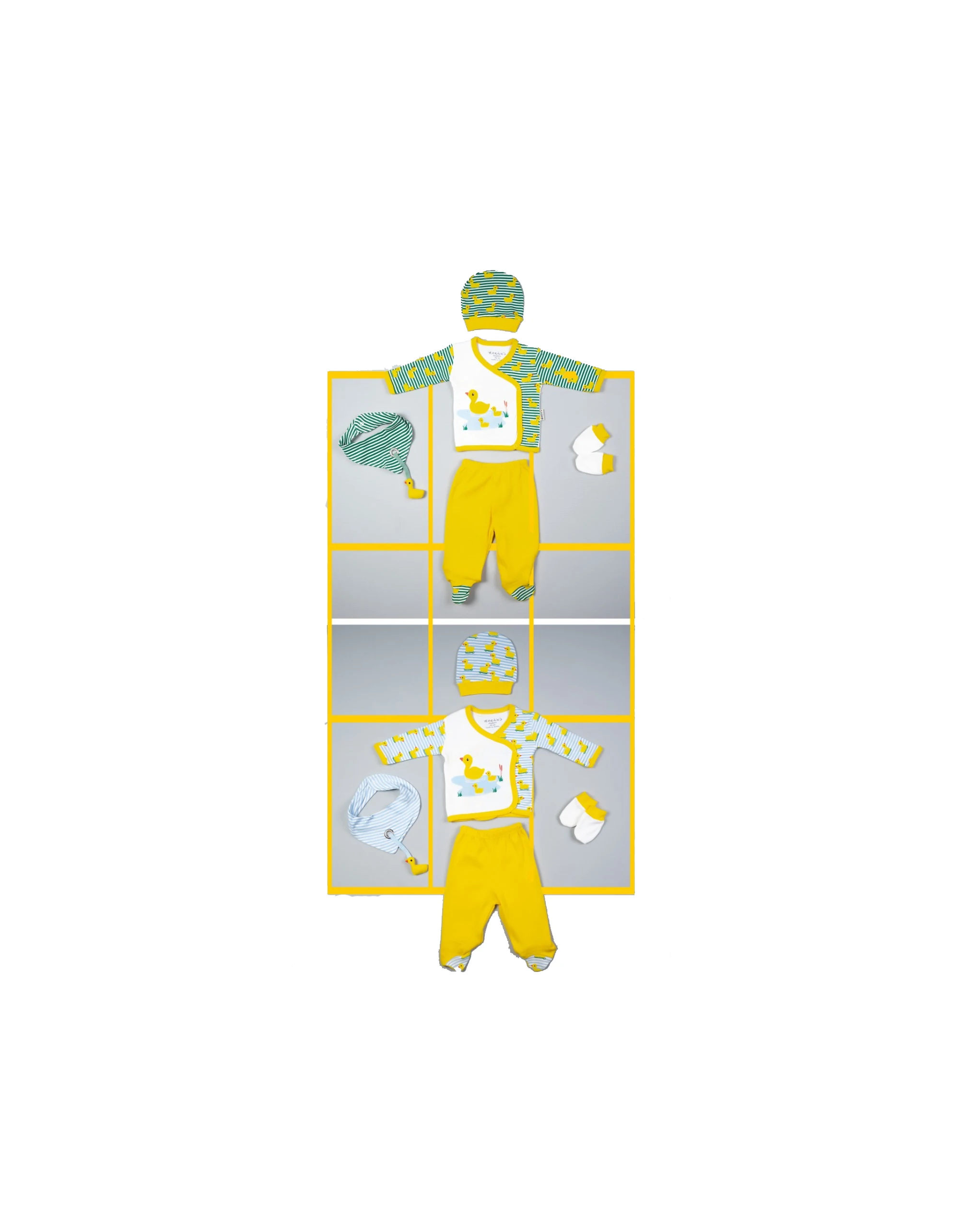 Горячая распродажа! Утка рисунок Одежда для маленьких мальчиков; 5 предметов в комплекте, из мультфильмов, Весенняя мягкая одежда из хлопка для малышей, от necix бренд
