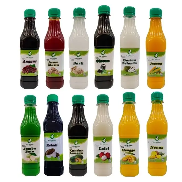 Premium Grade Factory Price Dwi Makmur Lychee 375ml Flavoured Paste Beverage Summer Juice Concentrate Cordial origin Malaysia