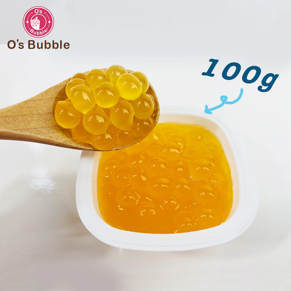 Сок разрыва 4 чашки/пакет с клубничным вкусом мгновенный драже Popping Boba