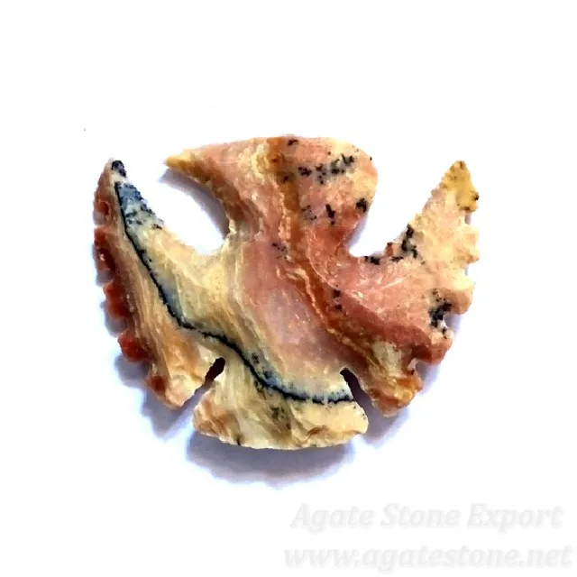 Eagle Shaped Agate Stone Carved Arrowhead Wholesale Manufacturer