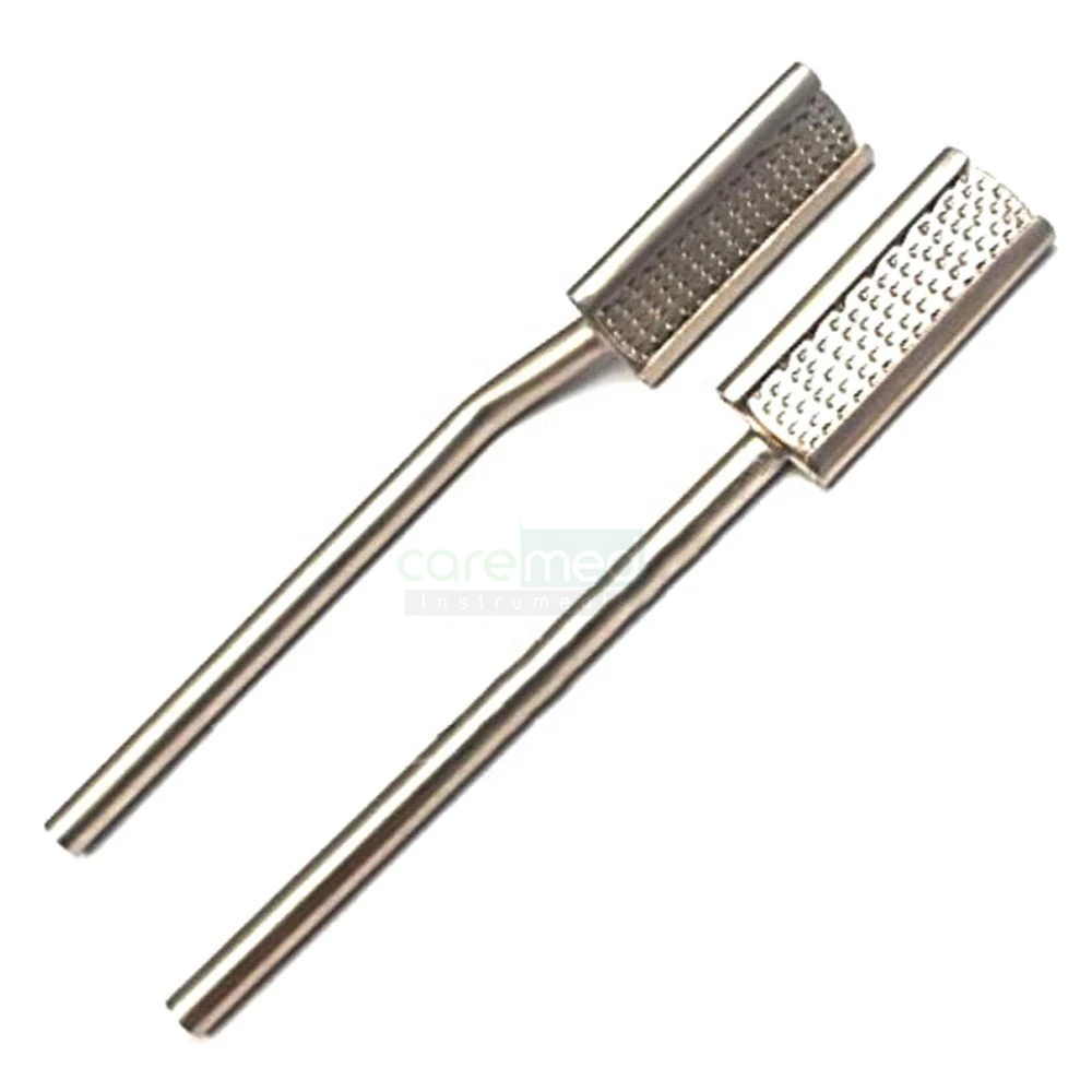 Professional Dental Equine Horse Dental Teeth Straight Angled Wood Handle Floats Rasps | Caremed Instruments