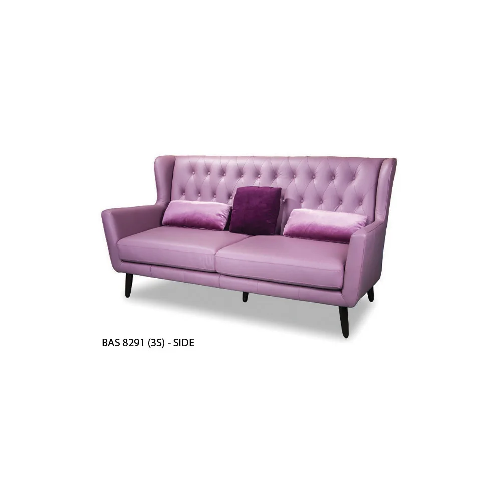 Chesterfield Sofa BAS8291 Living Room Classical Modern Furniture Leather Fabric Luxurious Elegant 3+2+1 Malaysia