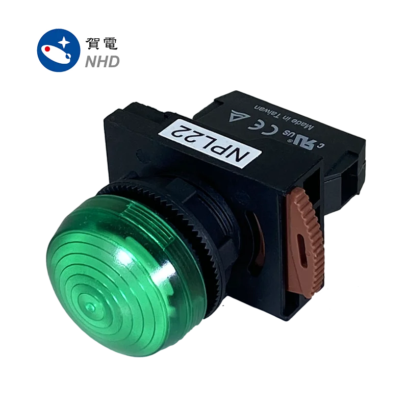  NPL22-GI-X светодиодная Пилотная лампа индикатор AC/DC 220 ~ 240 В Тип