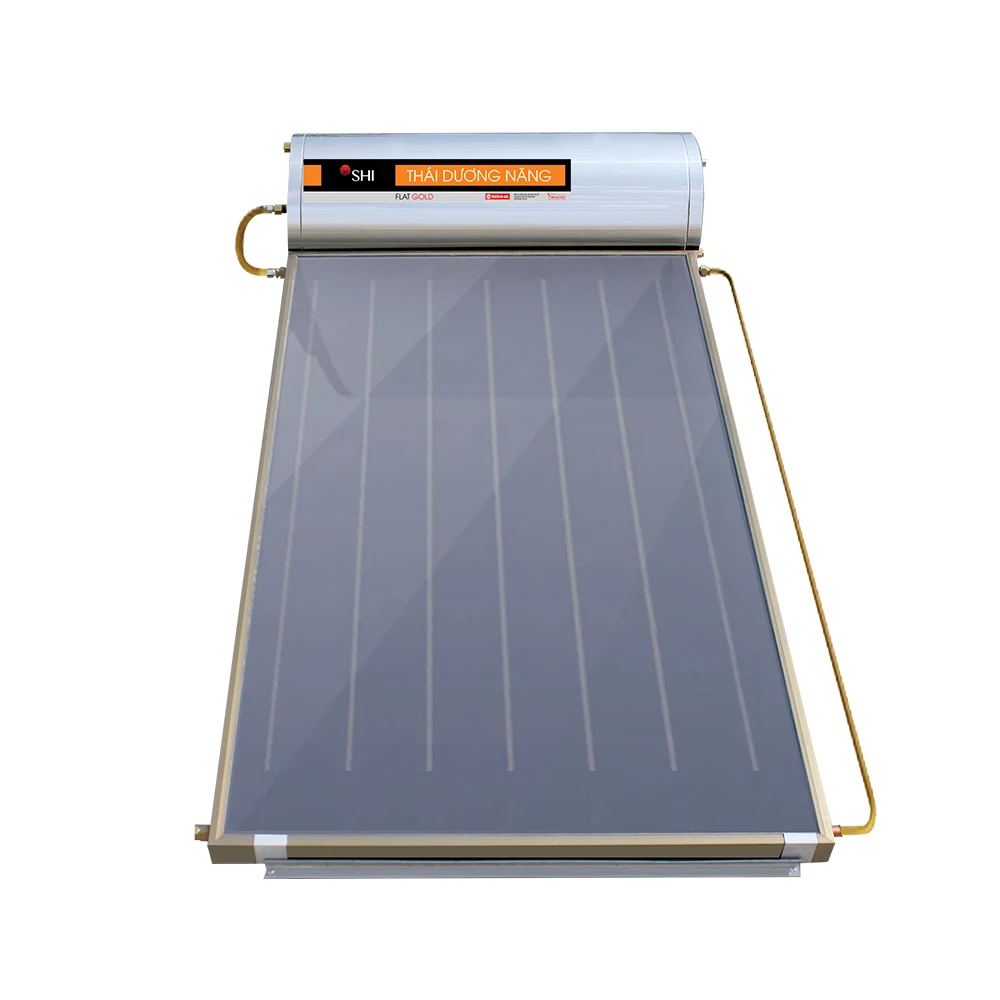 Solar Energy Home Appliances Flat Panel Solar Water Heater Made In Viet Nam