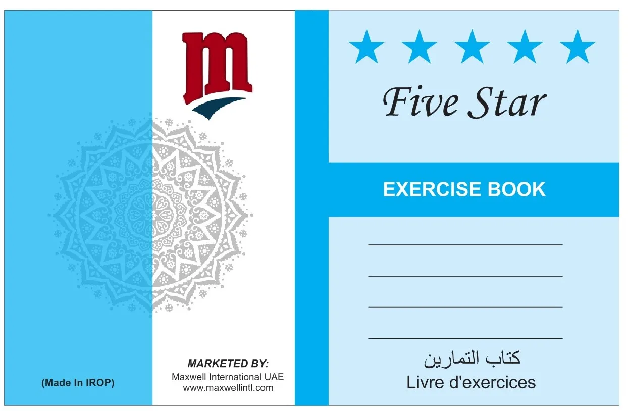 
Customized size and number of Exercise Notebook/copy and school notebook 