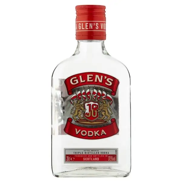 
Vodka Glens 0,20 Litros 37,5% (R) 0.20 L. 
