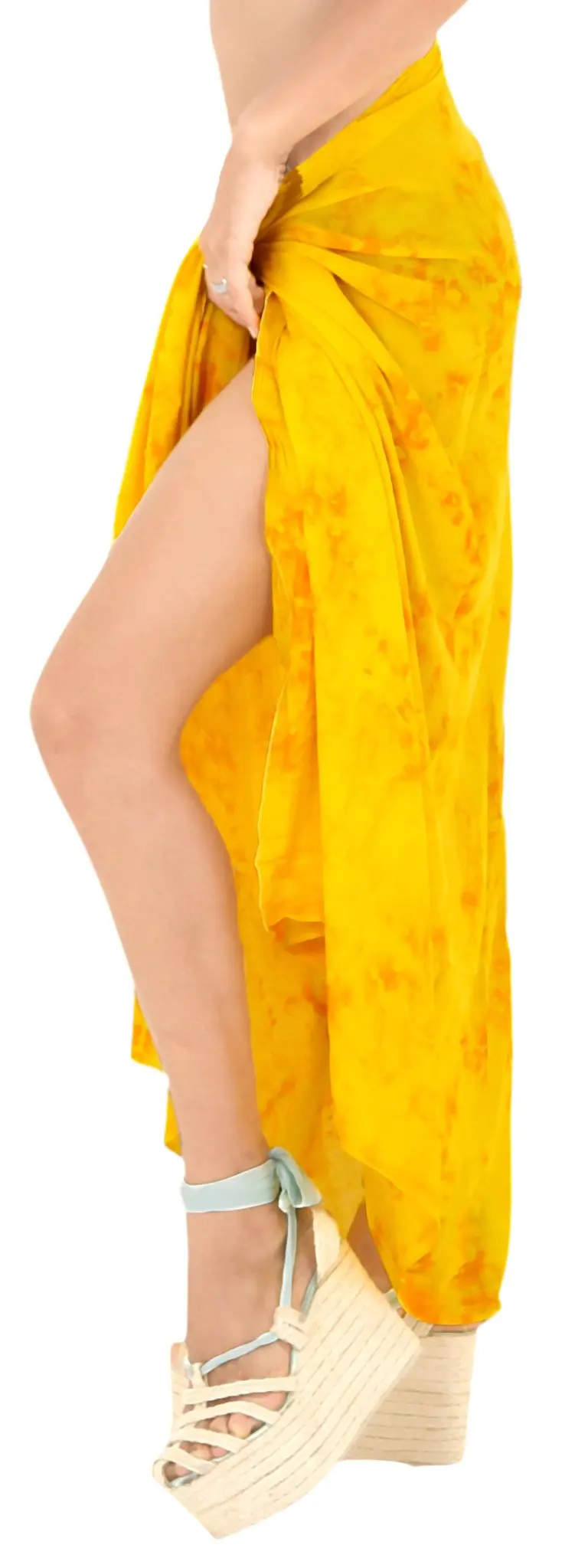 Latest Design Tie Dye Printed Pareo Beach Dress 100% Rayon Sarong Bikini Swimwear Cover up Women Adults Swimming Bikini Support