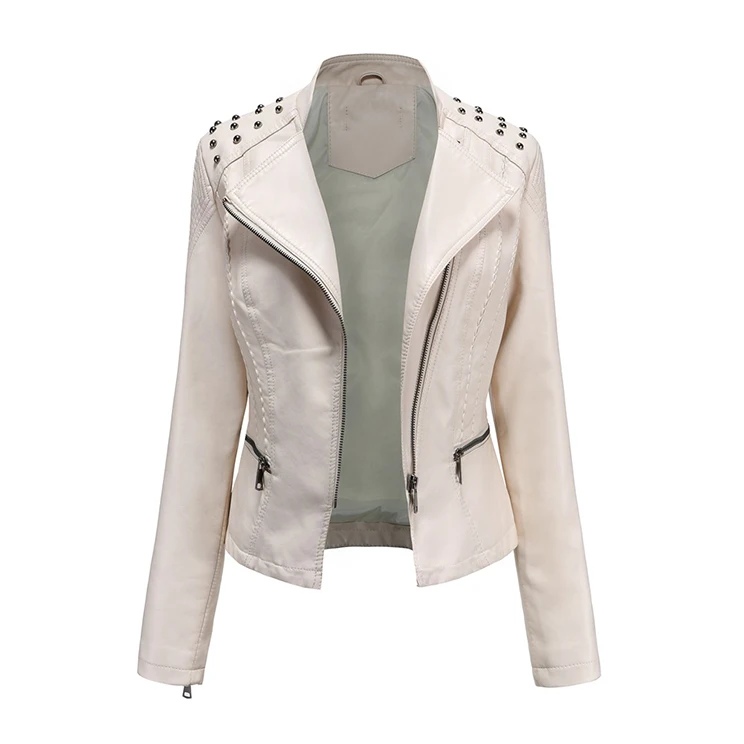 With New Different Design Women Wholesale Jacket Custom Outdoor Leather Jacket With Best Material Cowhide Leather Jacket