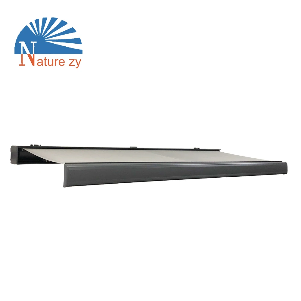 Balcony Electric Retractable Full Cassette waterproof  Folding Patio garden Awning for outdoor use