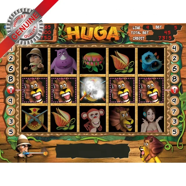 Popular HUGA taiwan slot gambling game board for sale